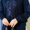 Embroidered Sequin Tunic Navy Blue – Image 4