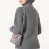 Lace-Trimmed Cardigan with Stone Embellishments Smoke - Afbeelding 4