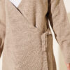 Side-tie Knit Two-Piece Set Mink - الصورة 4