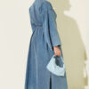 Star Brooch-Detail Two-Piece Set Blue - immagine 3