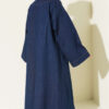 ⁦Star Pin-Embellished Long Coat Denim⁩ - الصورة ⁦3⁩