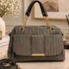 Women's Handbag with Chain Detail Mink
