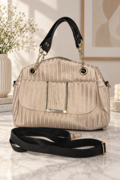 Alternative view of Women's Handbag with Chain Detail Mink